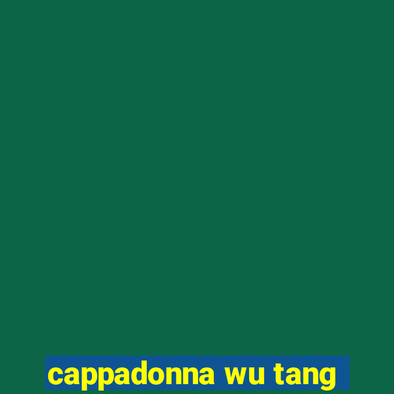 cappadonna wu tang