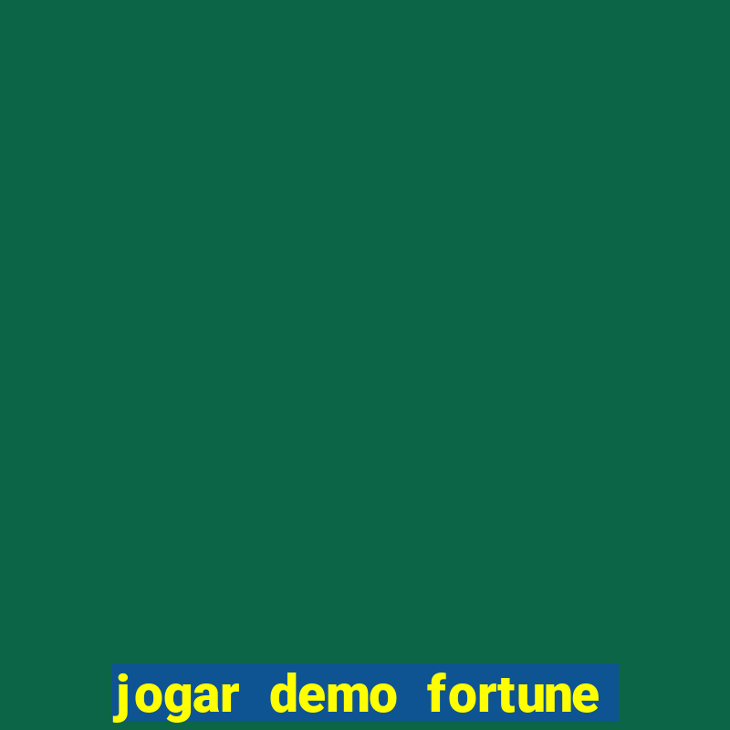 jogar demo fortune tiger gratis