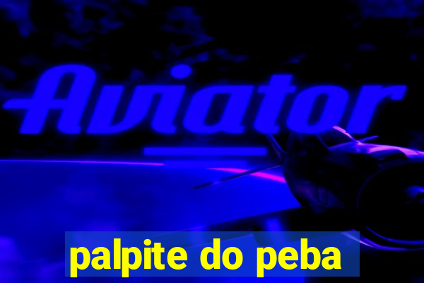 palpite do peba