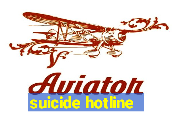 suicide hotline