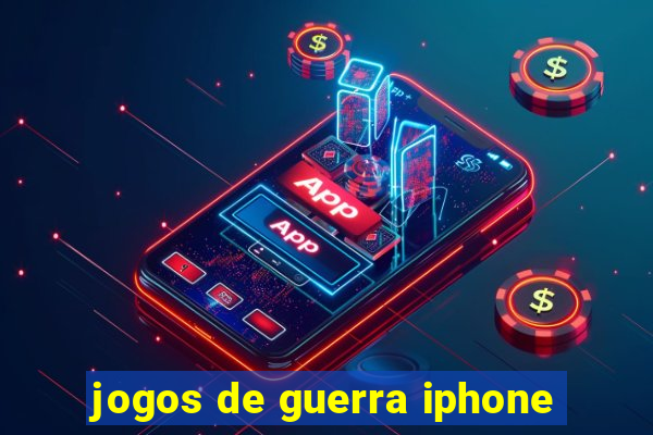 jogos de guerra iphone