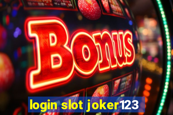 login slot joker123