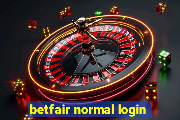 betfair normal login