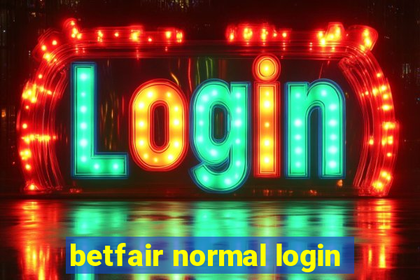 betfair normal login