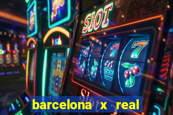 barcelona x real madrid ao vivo futemax