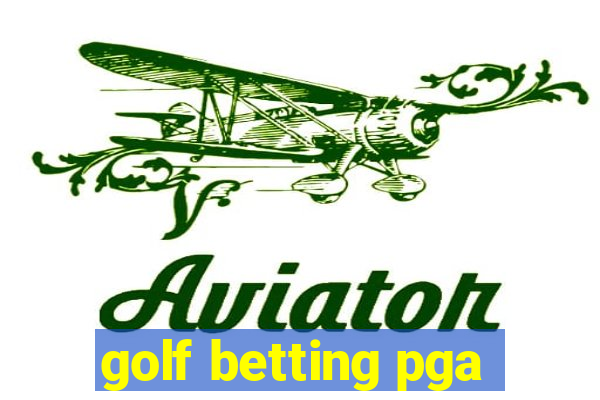 golf betting pga