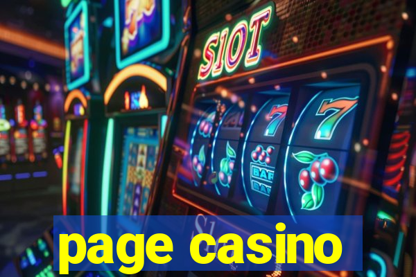 page casino