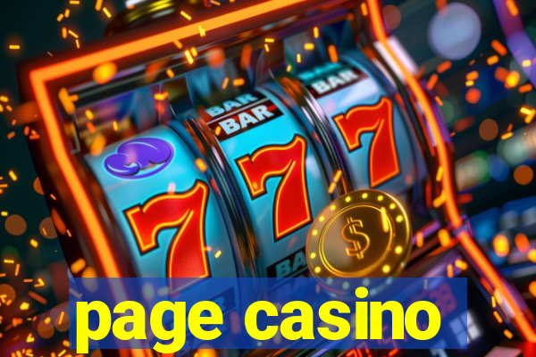 page casino