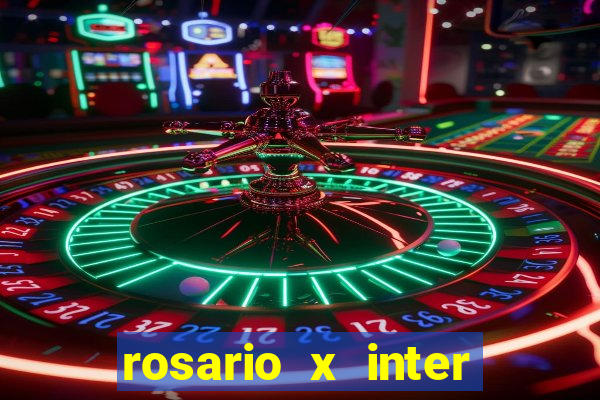 rosario x inter onde assistir