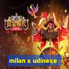 milan x udinese