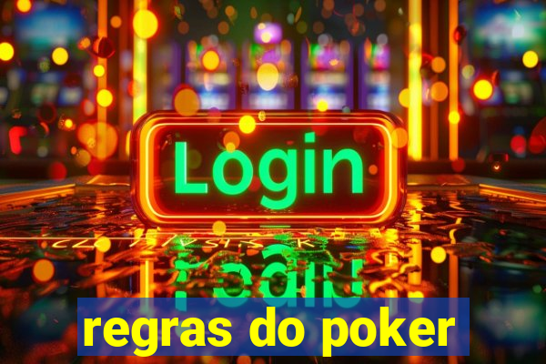 regras do poker