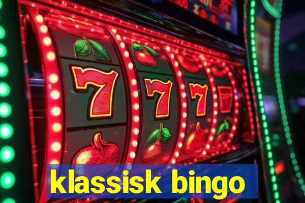 klassisk bingo