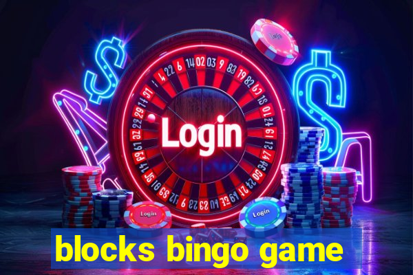 blocks bingo game