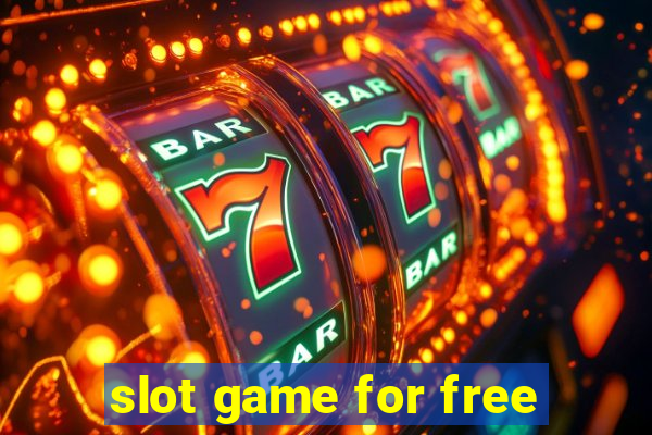 slot game for free