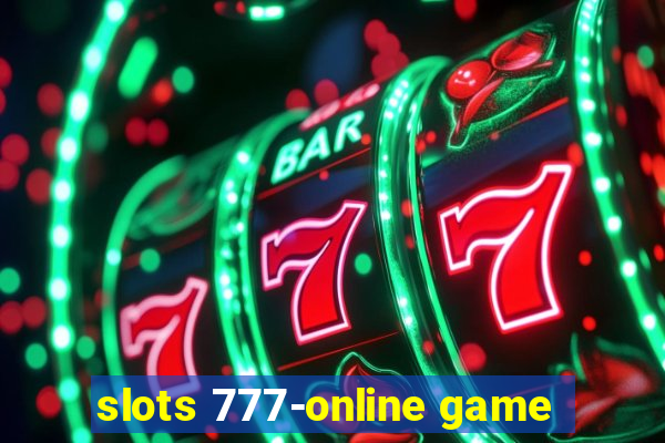 slots 777-online game