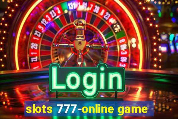 slots 777-online game