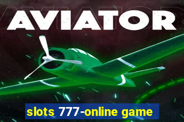 slots 777-online game