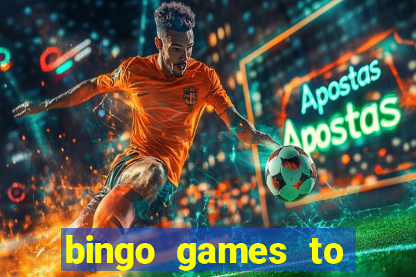 bingo games to play for free