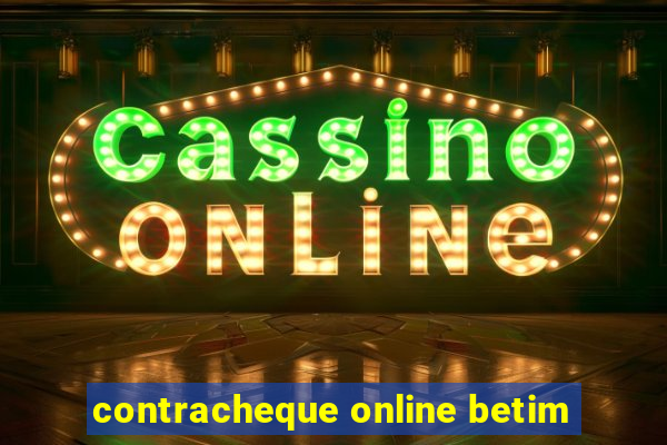 contracheque online betim