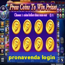 pronavenda login