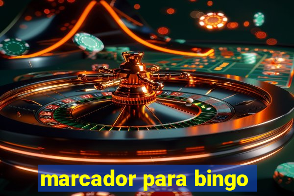 marcador para bingo