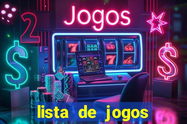 lista de jogos para ganhar dinheiro