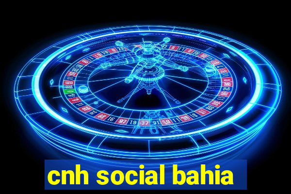 cnh social bahia