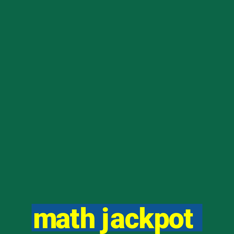 math jackpot