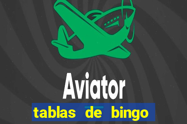 tablas de bingo para imprimir en excel