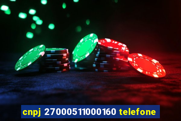 cnpj 27000511000160 telefone