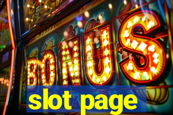 slot page