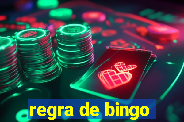 regra de bingo