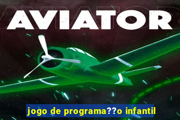 jogo de programa??o infantil