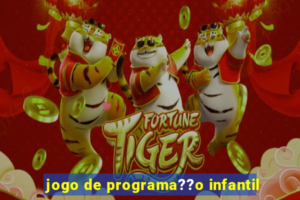 jogo de programa??o infantil