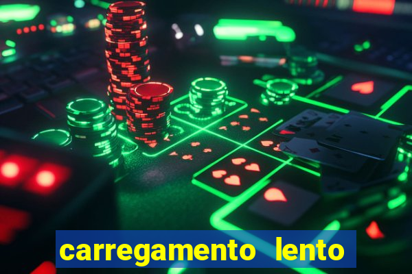 carregamento lento do aparelho