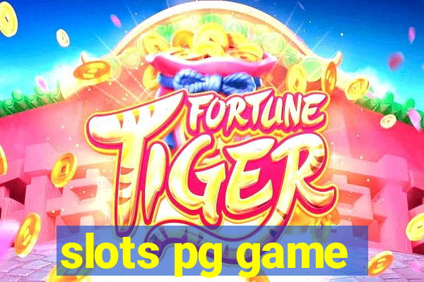 slots pg game