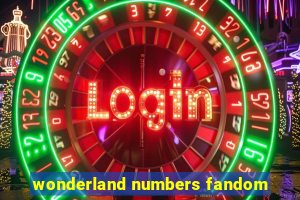 wonderland numbers fandom