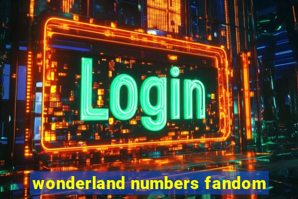 wonderland numbers fandom