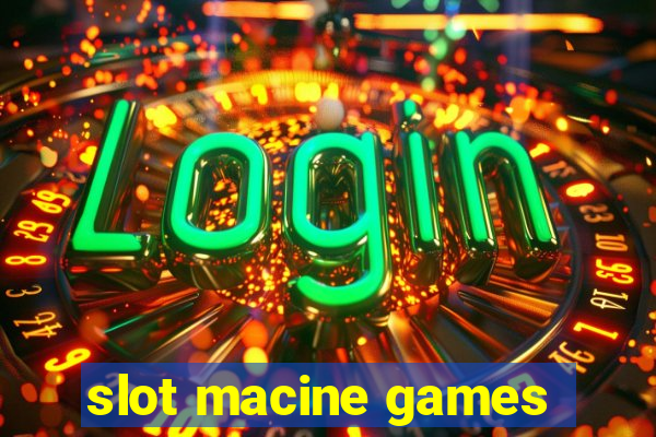 slot macine games