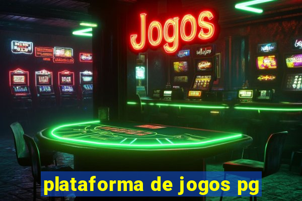 plataforma de jogos pg