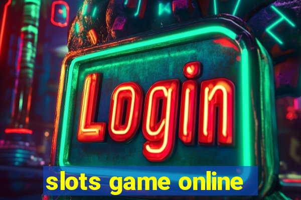 slots game online