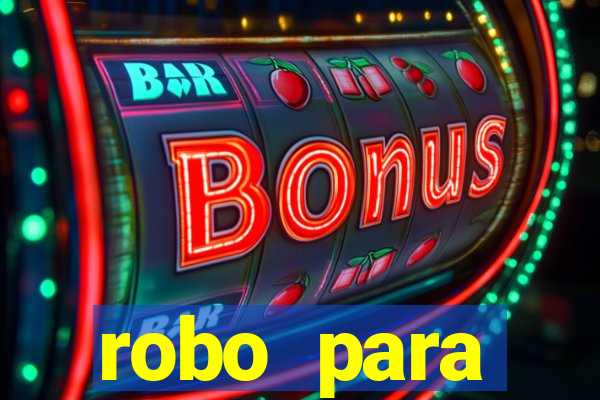 robo para plataforma de jogos