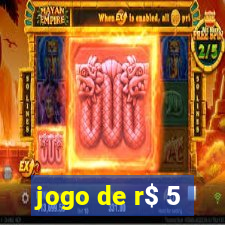 jogo de r$ 5