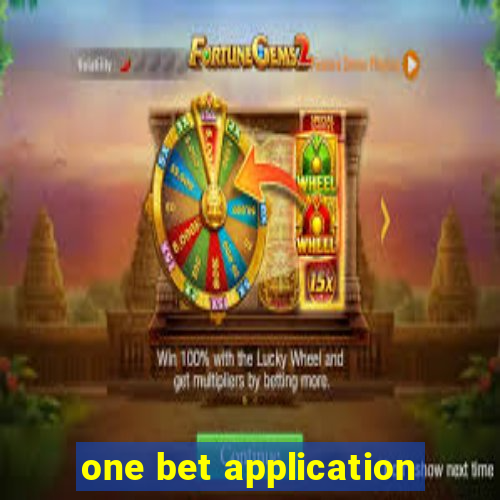 one bet application