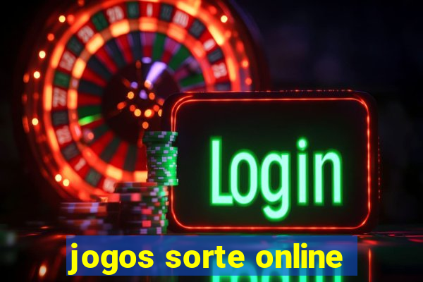 jogos sorte online