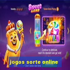 jogos sorte online