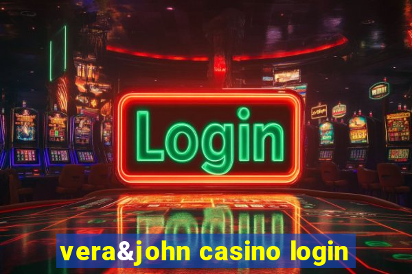 vera&john casino login