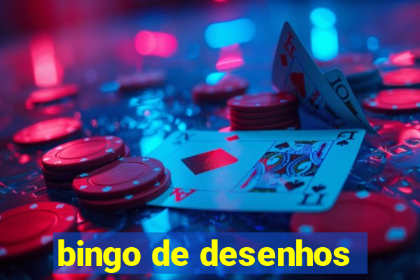 bingo de desenhos