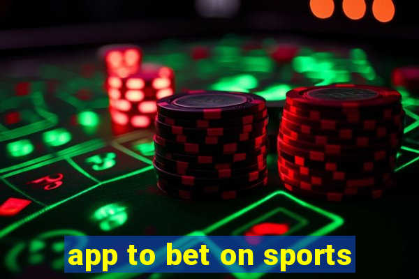 app to bet on sports