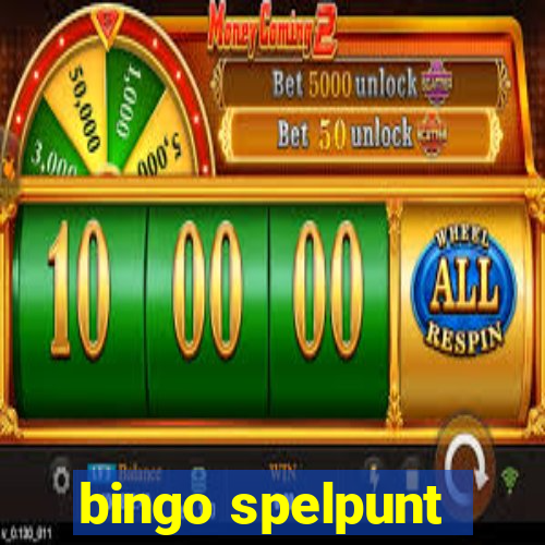 bingo spelpunt